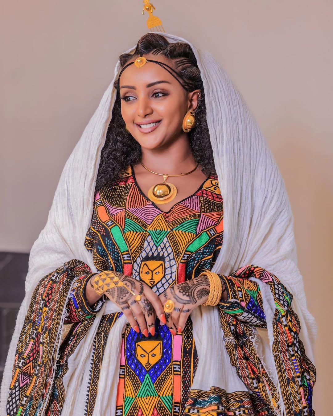 Axum Saba Style Habesha Kemis | New Ethiopian Traditional Dress