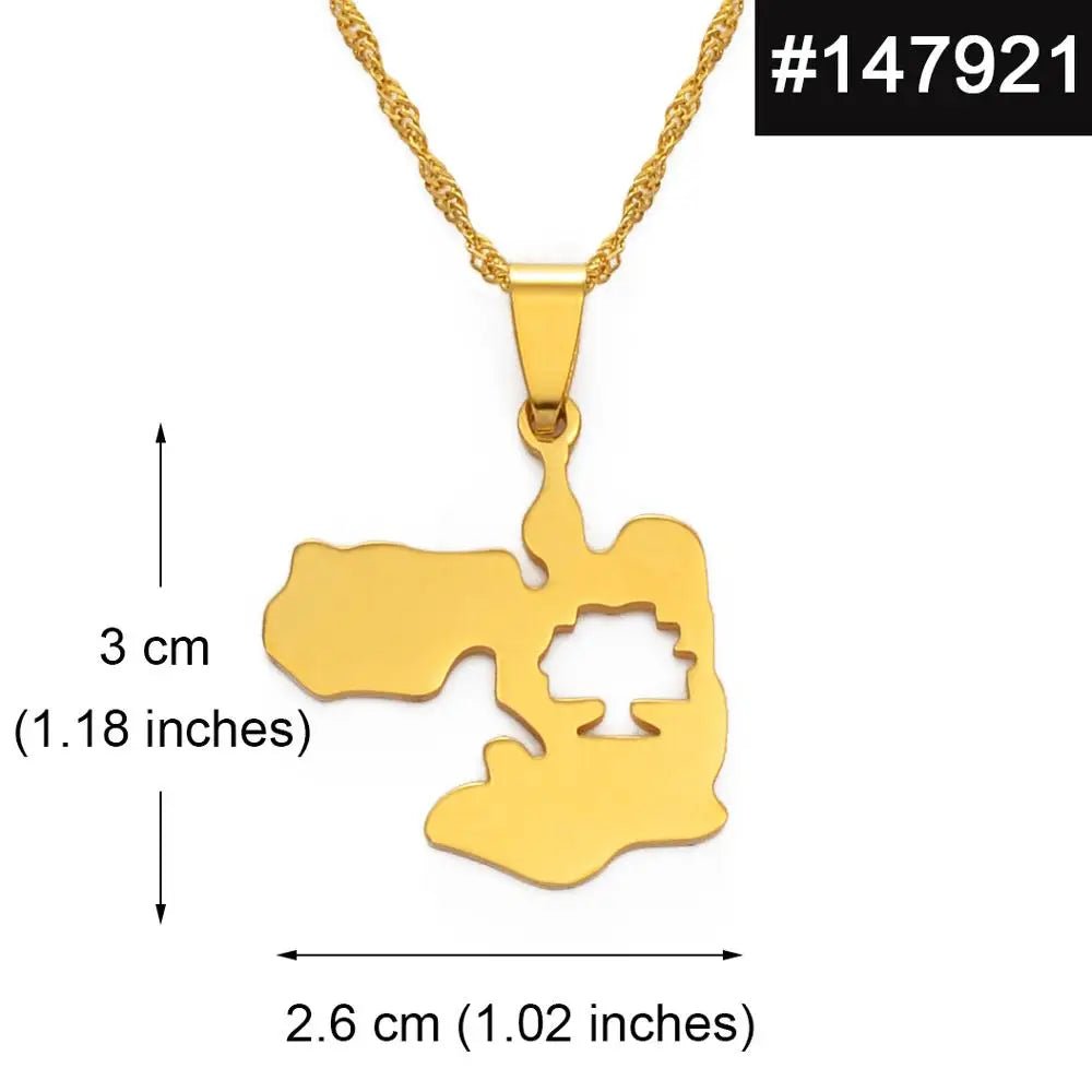 Ethiopia Oromia Pendant & Necklace | Oromo Jewelry for Men & Women - EthGebya