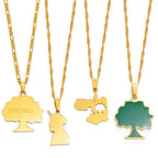 Ethiopia Oromia Pendant & Necklace | Oromo Jewelry for Men & Women - EthGebya