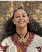 Ethiopian Cultural Dress Gondar Habesha Kemis - የጎንደር ፈትል ቀሚስ - EthGebya