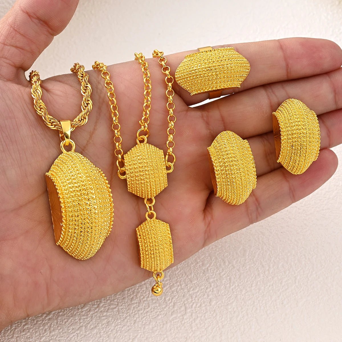 Ethiopian & Eritrean Jewelry | Necklaces, Earrings, Rings & Headchain - EthGebya