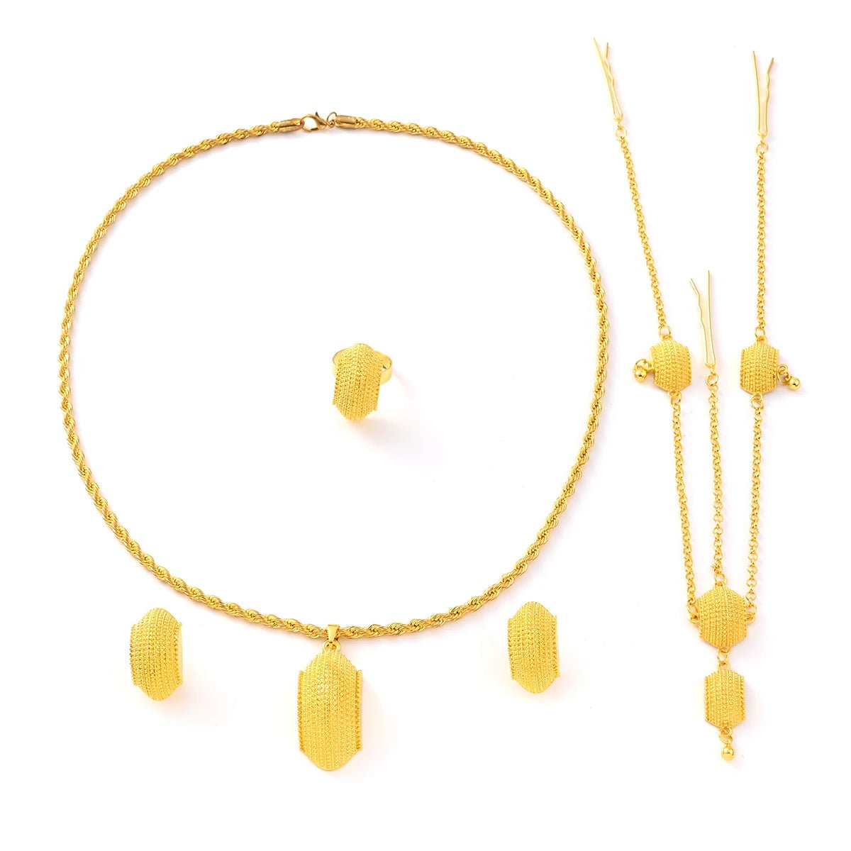 Ethiopian & Eritrean Jewelry | Necklaces, Earrings, Rings & Headchain - EthGebya