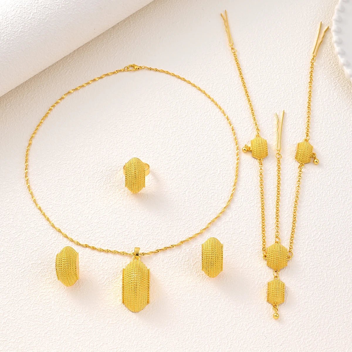 Ethiopian & Eritrean Jewelry | Necklaces, Earrings, Rings & Headchain - EthGebya