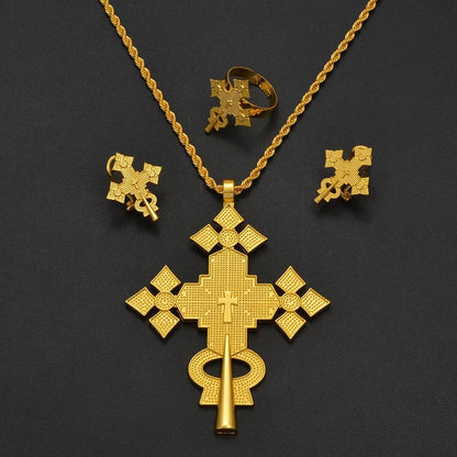Ethiopian & Eritrean Jewelry Set - EthGebya