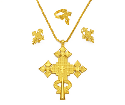 Ethiopian & Eritrean Jewelry Set - EthGebya