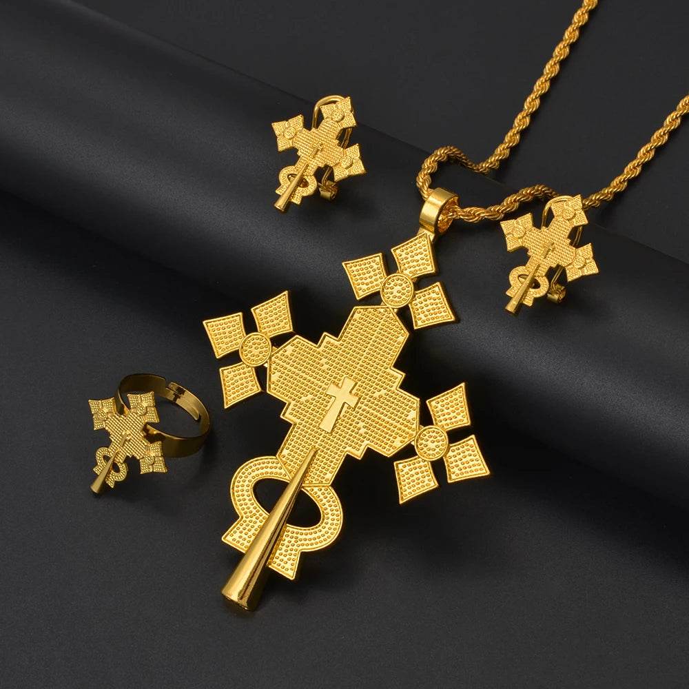 Ethiopian & Eritrean Jewelry Set - EthGebya
