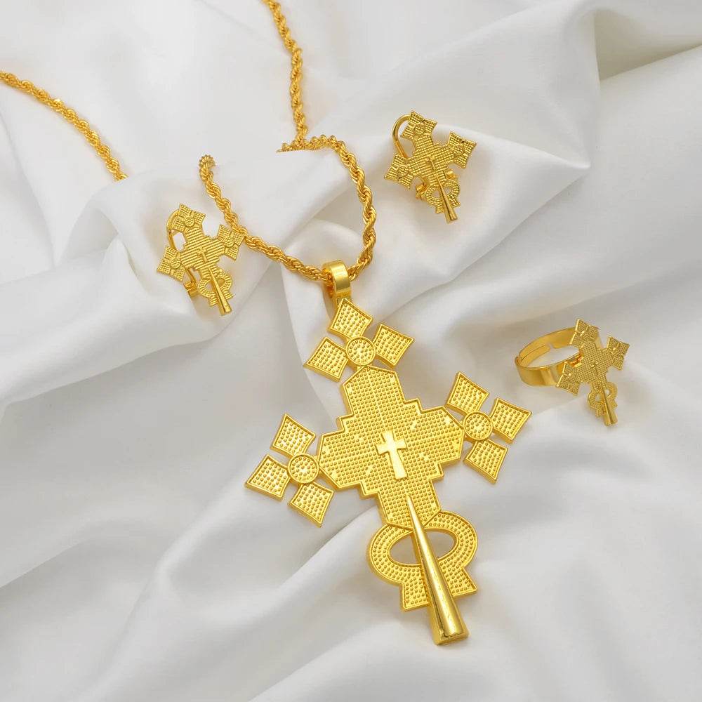 Ethiopian & Eritrean Jewelry Set - EthGebya