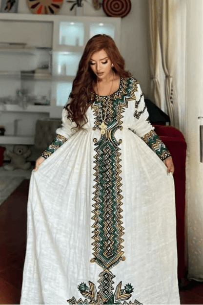 Gondar Habesha Kemis - የጎንደር ፈትል ቀሚስ - EthGebya