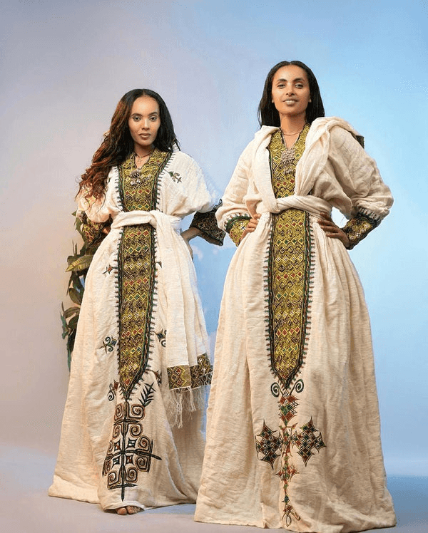Gondar Habesha Kemis - የጎንደር ፈትል ቀሚስ - EthGebya