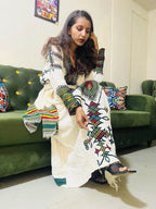 Gondar Habesha Kemis - Ethiopian traditional dress new - EthGebya