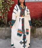 Gonder Habesha Kemis - የጎንደር ፈትል ቀሚስ - EthGebya