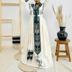 Gonder Habesha Kemis - የጎንደር ፈትል ቀሚስ - EthGebya