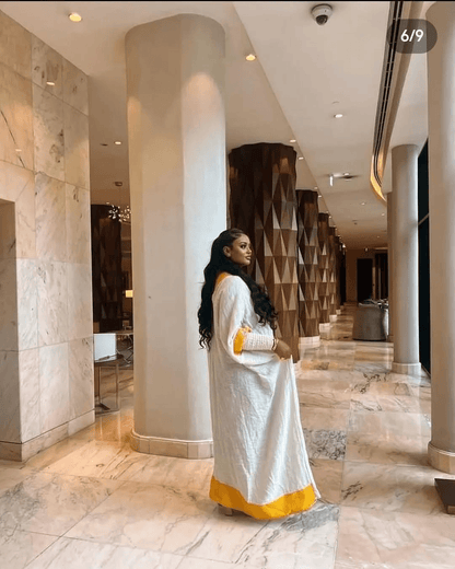 Gonder Habesha Kemis - የጎንደር ፈትል ቀሚስ - EthGebya