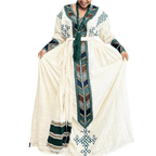 Gonder Habesha Kemis - የጎንደር ፈትል ቀሚስ - EthGebya