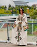 Gonder Habesha Kemis - የጎንደር ፈትል ቀሚስ - EthGebya