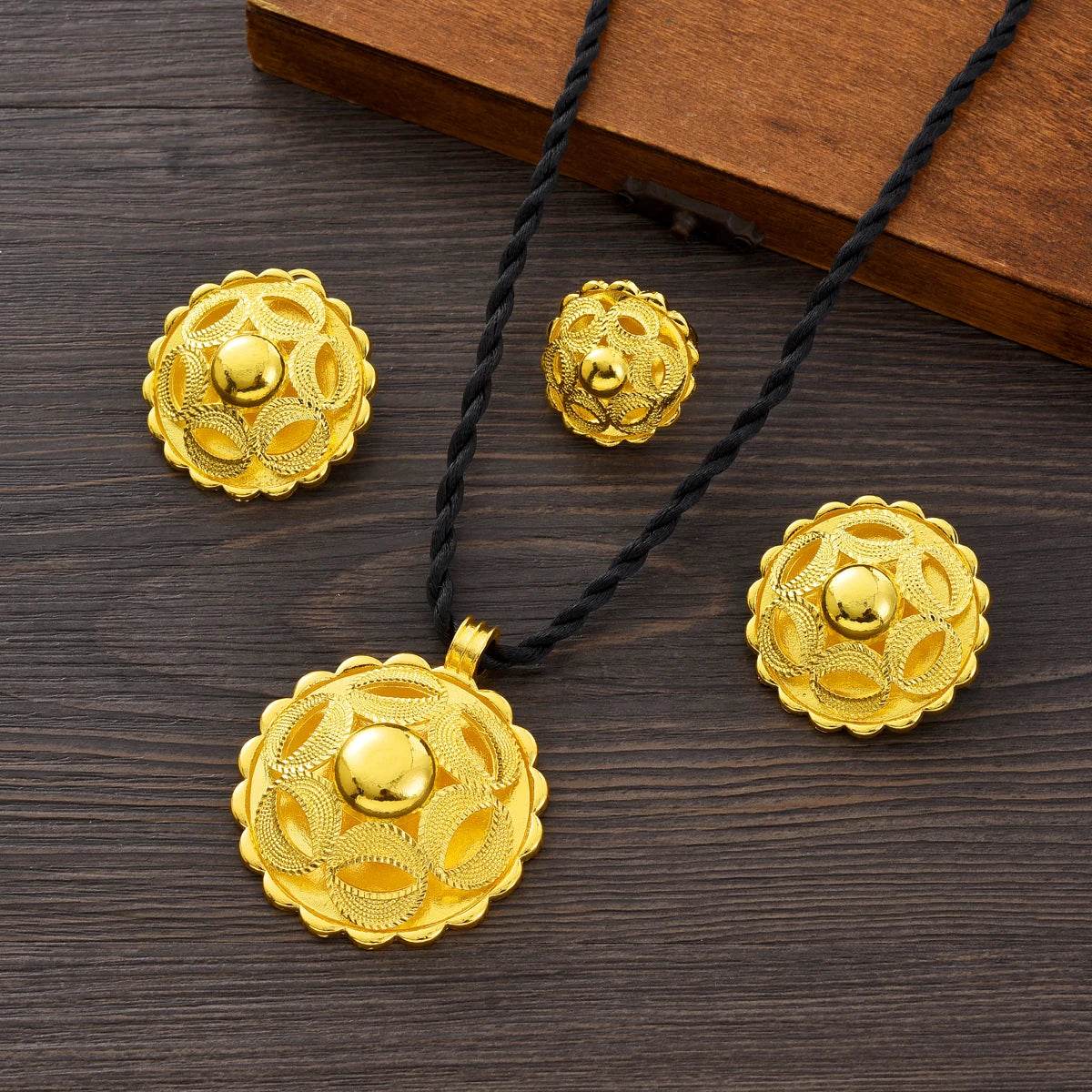 Habesha Style Jewelry Set, Ethiopian/Eritrean Wedding Jewelry - EthGebya