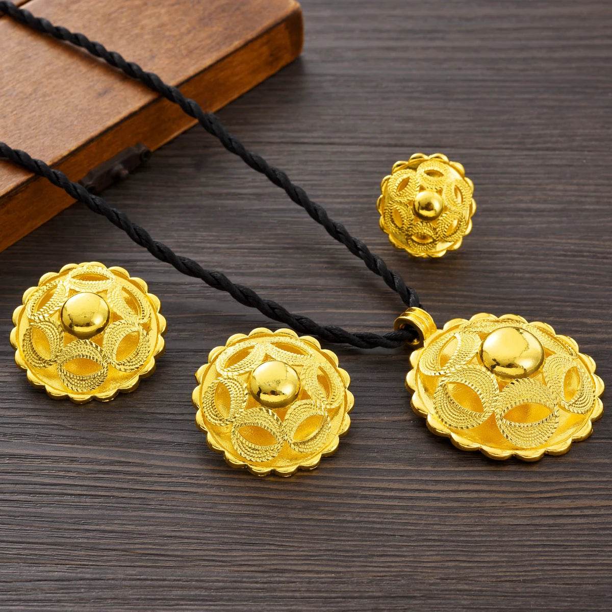 Habesha Style Jewelry Set, Ethiopian/Eritrean Wedding Jewelry - EthGebya