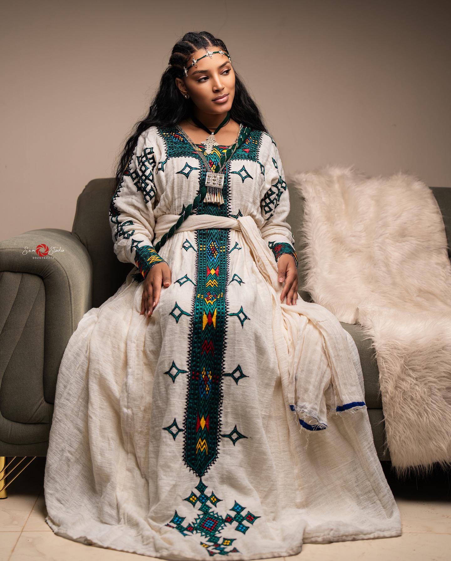 Ethiopian Dress For Women, Traditional Habesha Dress, Ethiopian Saba Kemis, Handmade Eritrean Zuria Clothing, New Habesha Cultural Design