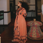 New Ethiopian Habesha Kemis, Eritrean Traditional Women’s Outfit, Ye Habesha Fashion Style, Eritrean Party Dress, Cultural Handmade Attire
