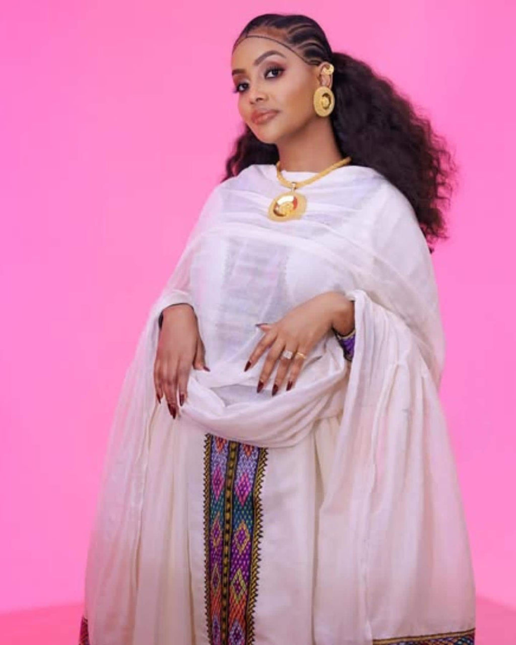 Handmade Zuria Habesha Kemis, Ethiopian Cultural Clothing, Tibeb Dress, Eritrean Traditional Women’s Attire