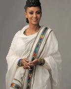 Ethiopian Dress For Women, Ethiopia Saba Kemis, Eritrea Zuria Handmade Clothing, Habesha Cultural Traditional Design Gift