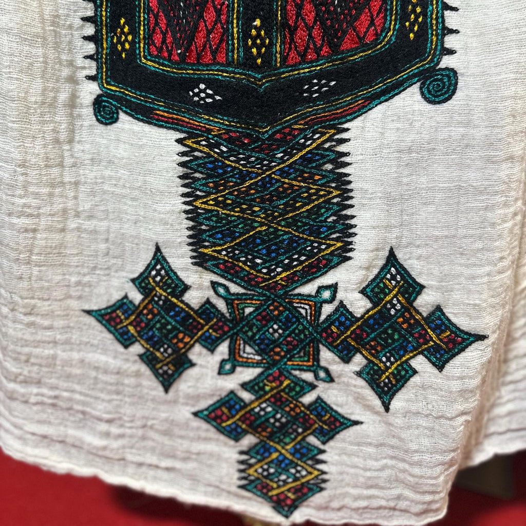 Handmade Axum Fetil Habesha Dress: Ethiopian and Eritrean Cultural Outfit, Traditional Women’s Attire, Elegant Celebration Wear, Luxury Gift