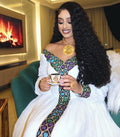Handmade Zuria Habesha Kemis: Ethiopian Wedding Attire, Traditional Women’s Dress, Elegant Cultural Celebration Wear, Modern Luxury Fashion