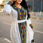 Sexy Handwoven Axum Habesha Kemis: Ethiopian Wedding Attire, Elegant Women’s Traditional Outfit, Cultural Celebration Dress, Luxury Fashion