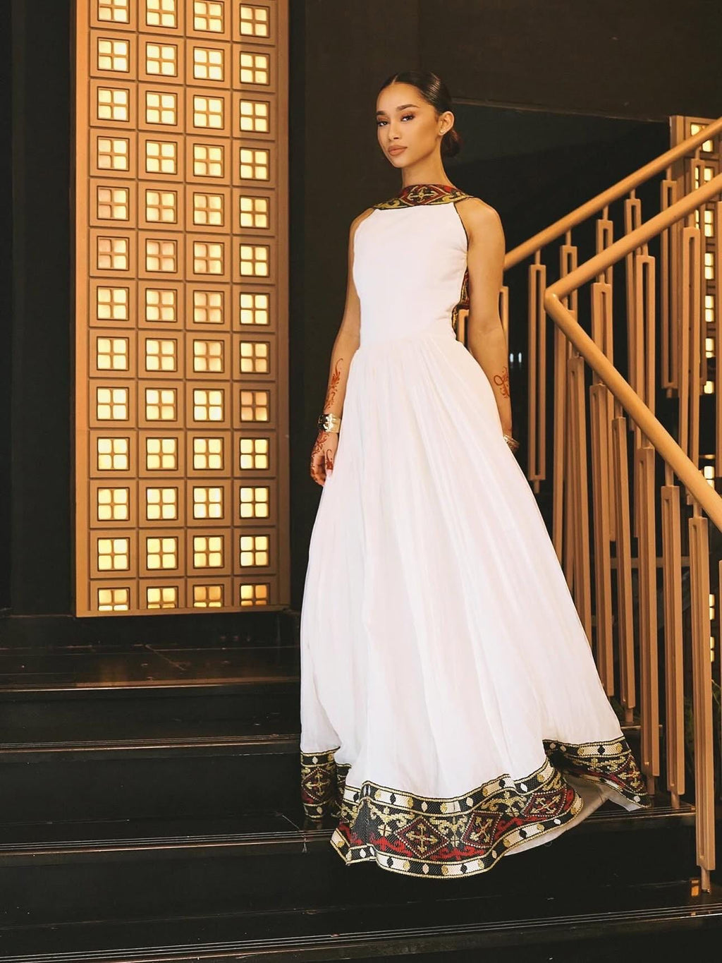 Modern Handmade Zuria Habesha Kemis: Ethiopian Eritrean Traditional Outfit, Elegant Women’s Attire, Party Dress, Wedding, Holiday Fashion