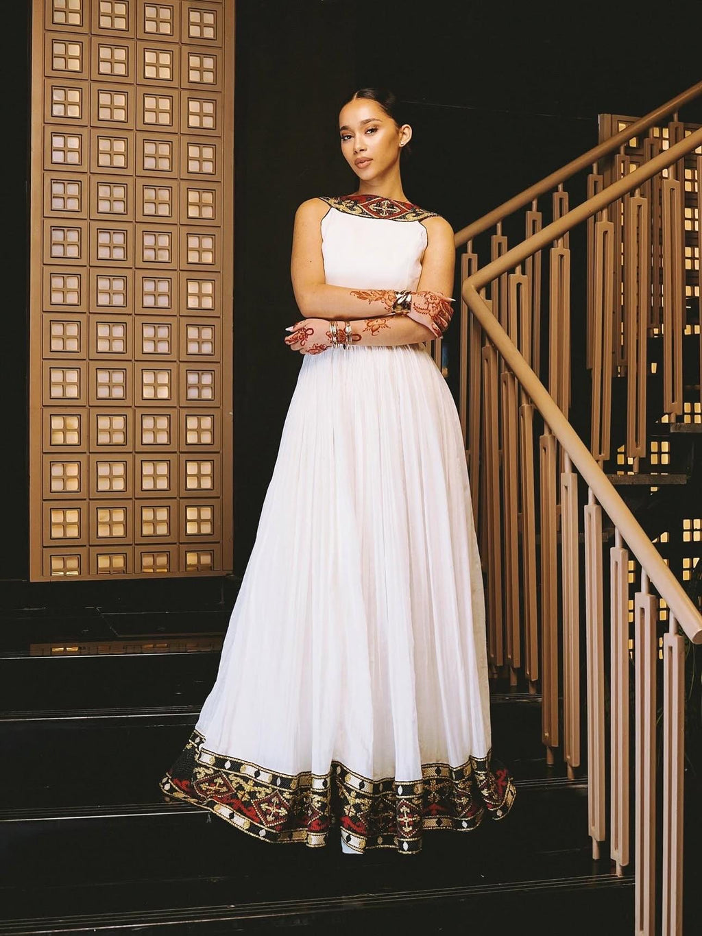 Modern Handmade Zuria Habesha Kemis: Ethiopian Eritrean Traditional Outfit, Elegant Women’s Attire, Party Dress, Wedding, Holiday Fashion