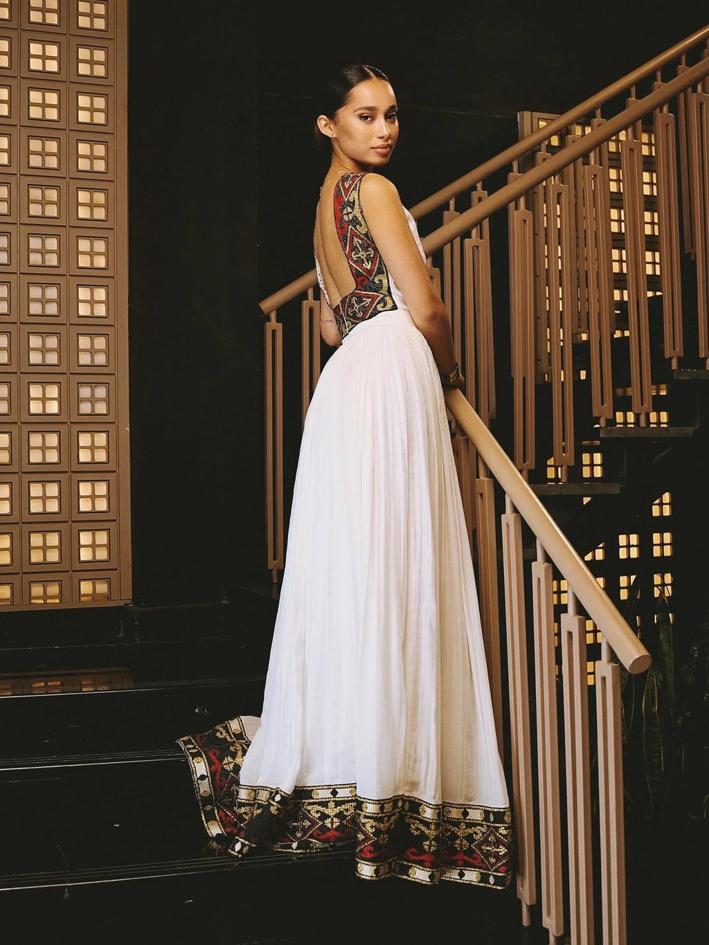 Modern Handmade Zuria Habesha Kemis: Ethiopian Eritrean Traditional Outfit, Elegant Women’s Attire, Party Dress, Wedding, Holiday Fashion