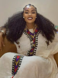 Ethiopian Dress, Gondar Caftan  Habesha Tilf, Ethiopian Traditional Ethiopian Dress, New Tilet Habesha Kemis, Cultural Habesha Clothing Gift