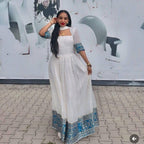 Ethiopian Cultural Dress, Zuria Habesha Tibeb, Ethiopian Traditional Wedding Dress Sale, New Tilet Habesha Kemis, Libs, Habesha Style  Cloth