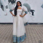 Ethiopian Cultural Dress, Zuria Habesha Tibeb, Ethiopian Traditional Wedding Dress Sale, New Tilet Habesha Kemis, Libs, Habesha Style  Cloth