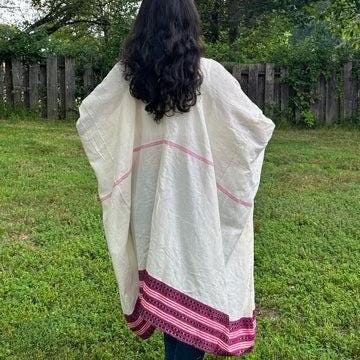Cotton Women Cardigan that is Made Using Ethiopian Traditional Dress & Handmade With Care, Cotton Gown, Soft, Breathable, Natural soft,