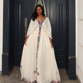 Ethiopian Cultural New Tilet Kemis, Zuria Tibeb, Ethiopian Traditional Wedding Dress, Modern Habesha Style