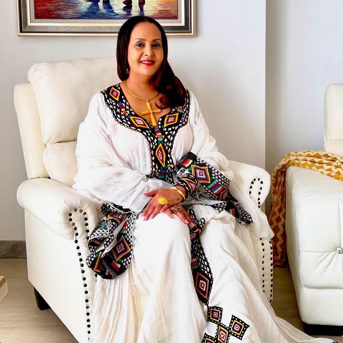 Ethiopian Cultural Dress, Zuria Habesha Tibeb, Ethiopian Traditional Wedding Dress Sale, New Tilet Habesha Kemis, Modern Style Habesha Cloth