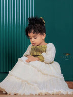 Handmade Fetil Habesha Kids’ Dress: Ethiopian Eritrean Cultural Clothing, Traditional Outfit, Children’s Attire, Family Holiday Fashion
