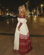 Ethiopian & Eritrean Habesha Dress: Handwoven Traditional Habehsa Kemis, Women’s Cultural Attire, Custom-Made Ethiopian Clothing, Fetil Gift