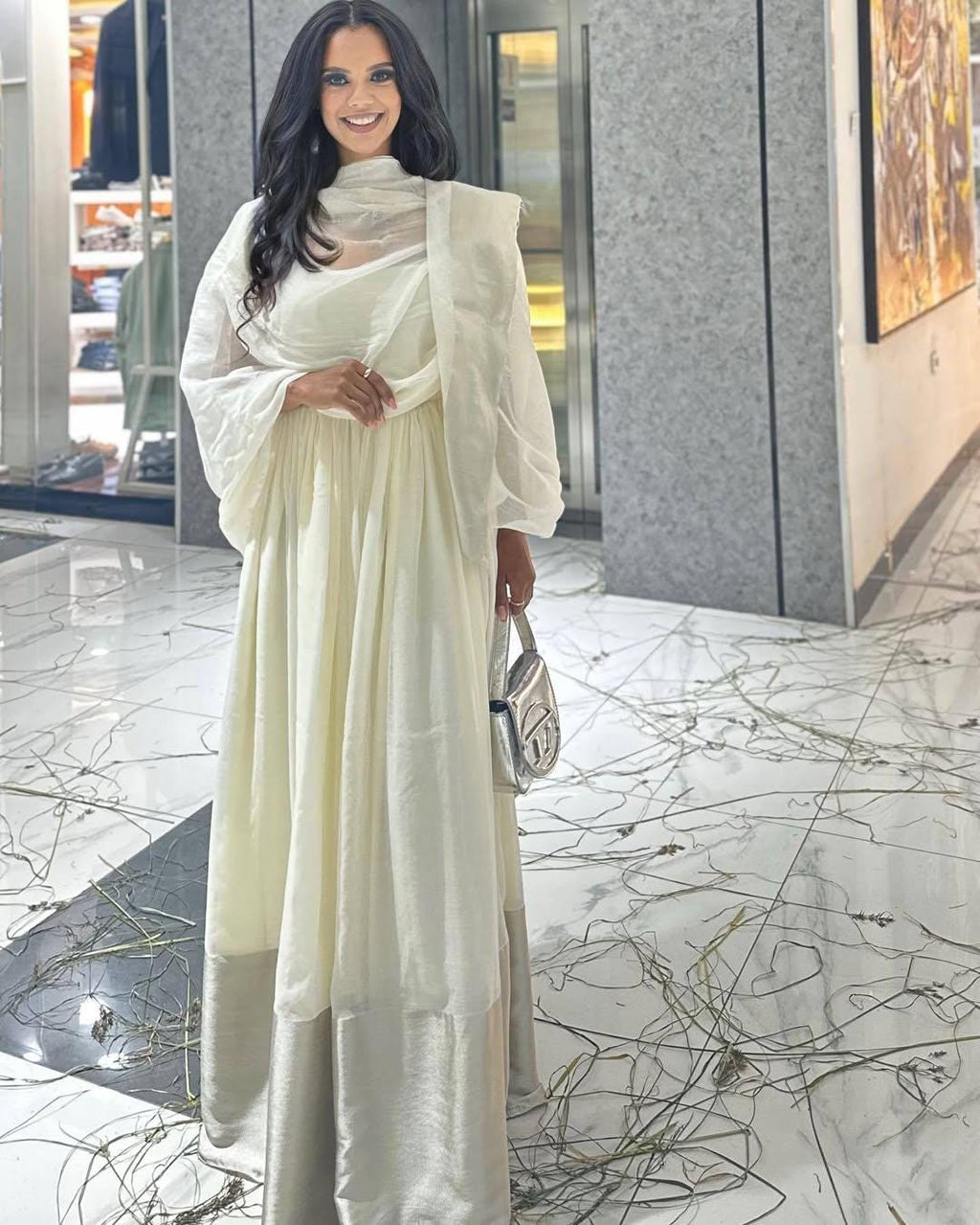 Habesha Kemis: Traditional Ethiopian & Eritrean Zuria Dress, Handcrafted Women’s Cultural Attire for Weddings, Church, Special Events Libs