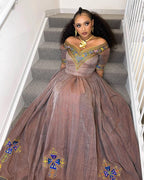 Ethiopian Dress Handmade Zuria Habesha Kemis Handwoven 2