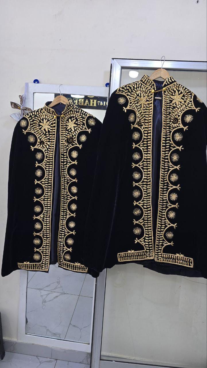Men and women traditional kaba