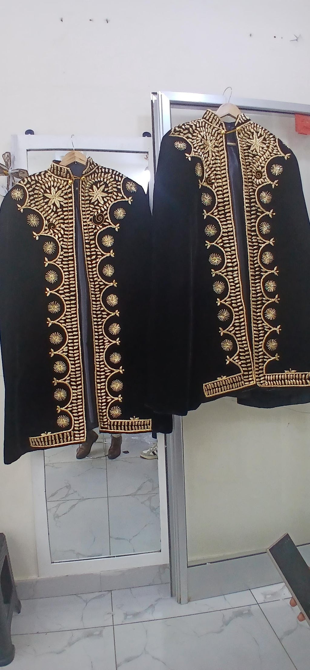 Men and women traditional kaba