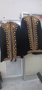 Men and women traditional kaba