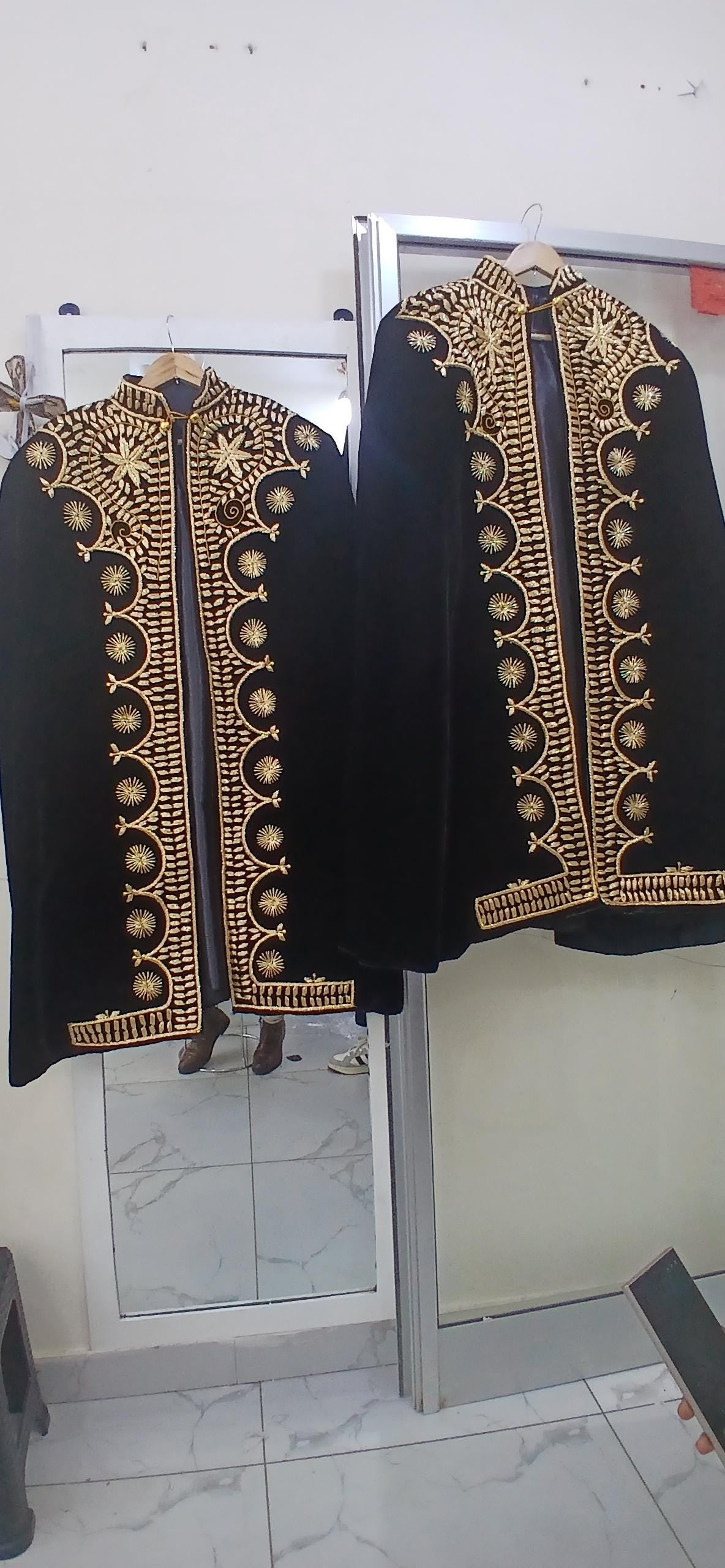 Men and women traditional kaba