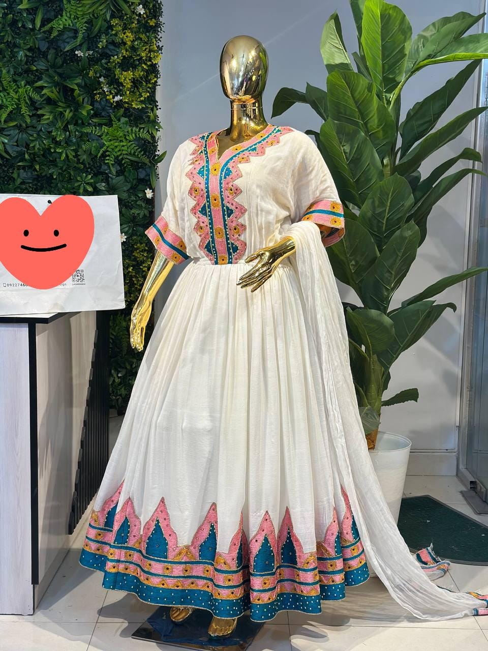 Custom Made Zuria Habesha Kemis, New Menen Eritrean & Ethiopian Traditional Fashion, Ethiopian Cultural Dress for Women