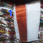 Habesha Netela (ነጠላ), Ethiopian Scarf/Shawl/Wrap, Handwoven Cotton, Tibeb or Tilet, Gauzy Fabric, 85"L X 55"W
