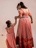Matching Mother and Daughter Habesha Kemis, Ethiopian Traditional Dress, Handcrafted Eritrean Cultural Dress for Women