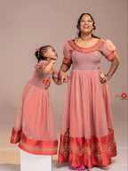 Matching Mother and Daughter Habesha Kemis, Ethiopian Traditional Dress, Handcrafted Eritrean Cultural Dress for Women