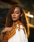 Habesha Kemis For Women, New Eritrean & Ethiopian Traditional Zuria Tilet Dress, Handwoven Cultural Outfit, Saba Design Gift